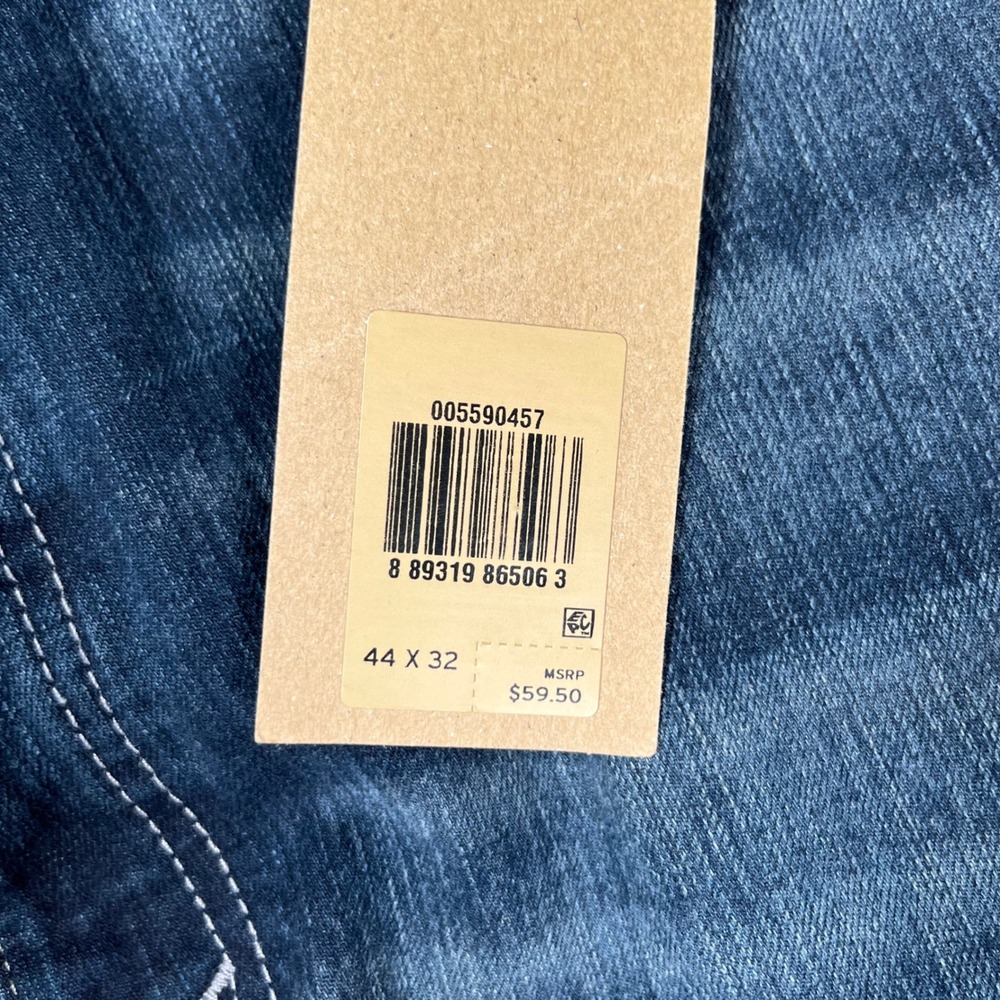 New Levi's 559 Relaxed Straight Jeans Mens 44x32 Blue Stretch Denim Casual NWT - Picture 3 of 11